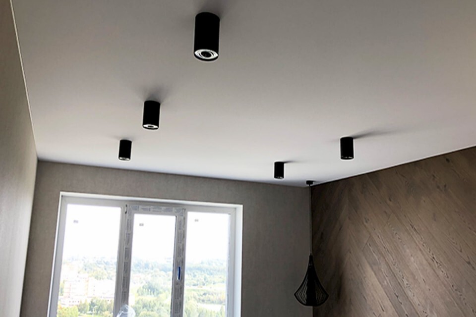 Тканевые натяжные потолки