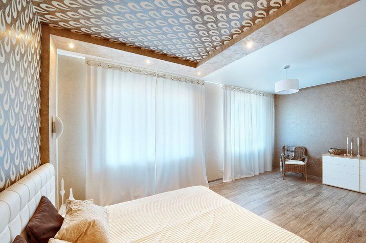 Тканевые натяжные потолки